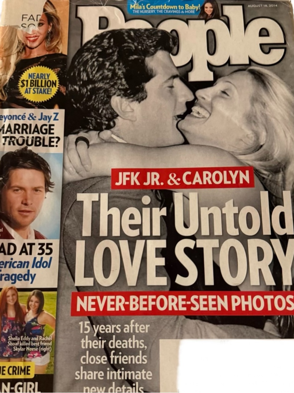 JFK JR & Carolyn Besette People Magazine